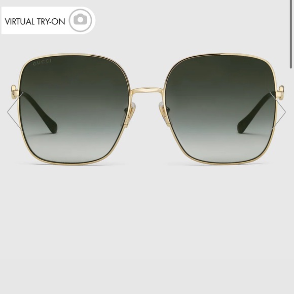 Gucci Accessories - GUCCI Square frame sunglasses